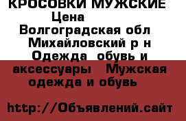 КРОСОВКИ МУЖСКИЕ › Цена ­ 4 000 - Волгоградская обл., Михайловский р-н Одежда, обувь и аксессуары » Мужская одежда и обувь   